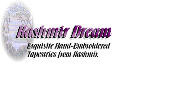 Kashmir Craft & hand-Embroidered!!!